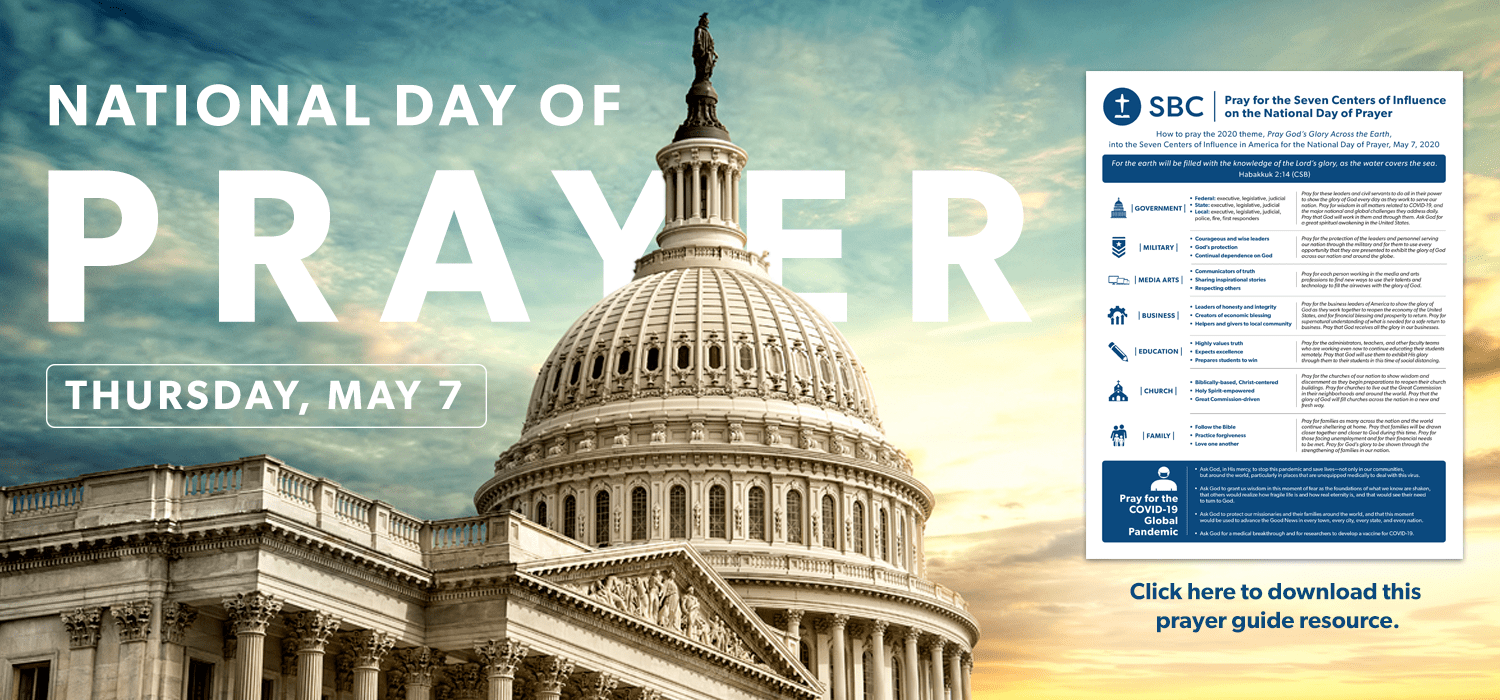 69th National Day of Prayer features national broadcasts, virtual